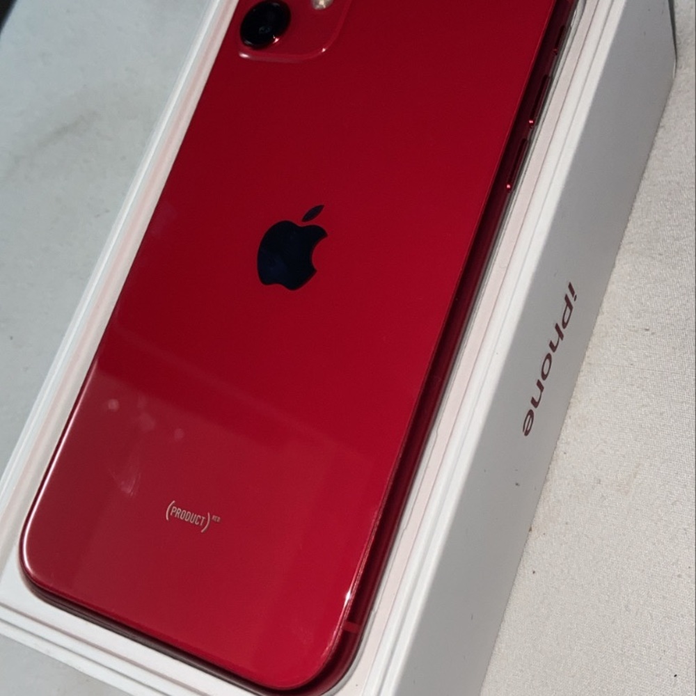 Red IPhone 11